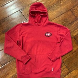 Vans Classic Red Hoodie for Men S